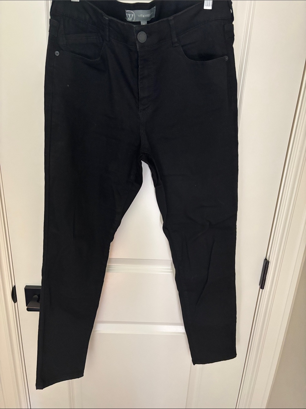 Wit & Wisdom Men's Black Skinny Jeans